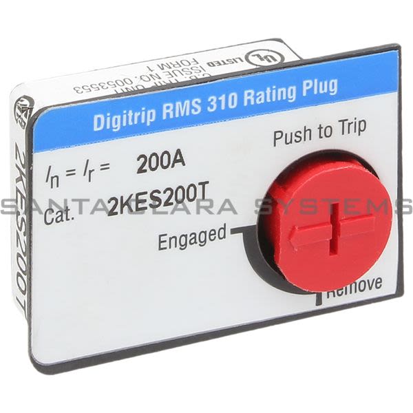 Cutler-Hammer 2KES200T Rating Plug Product Image