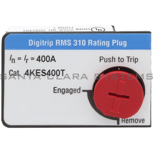 Cutler-Hammer 4KES400T Rating Plug Product Image