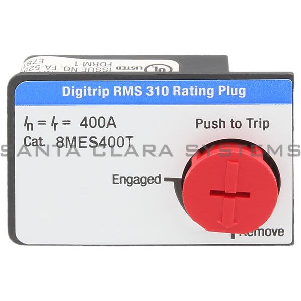 Cutler-Hammer 8MES400T  Rating Plug Product Image
