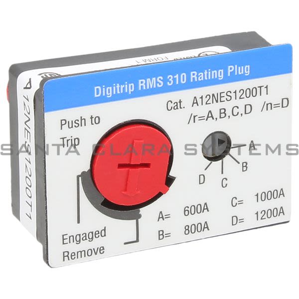 Cutler-Hammer A12NES1200T1  Circuit Breaker Trip Rating Plug 1200-AMP | Westinghouse Product Image