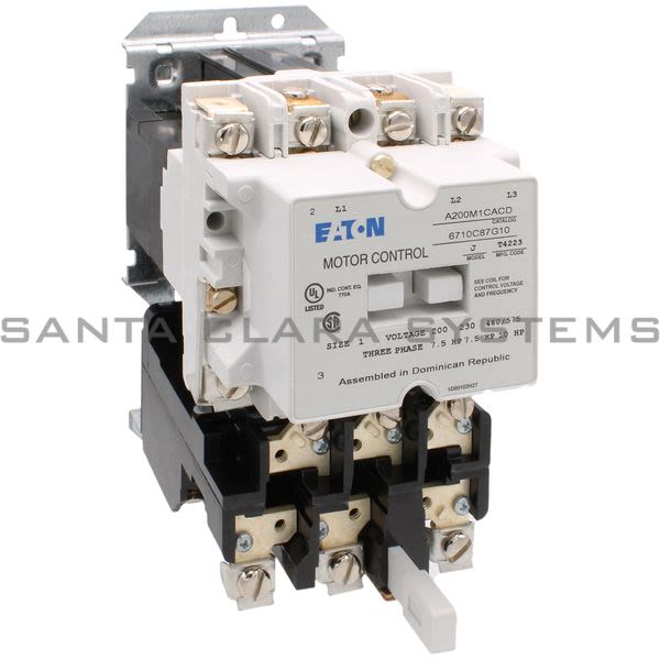 Cutler-Hammer A200M1CACD  Motor Starter Product Image