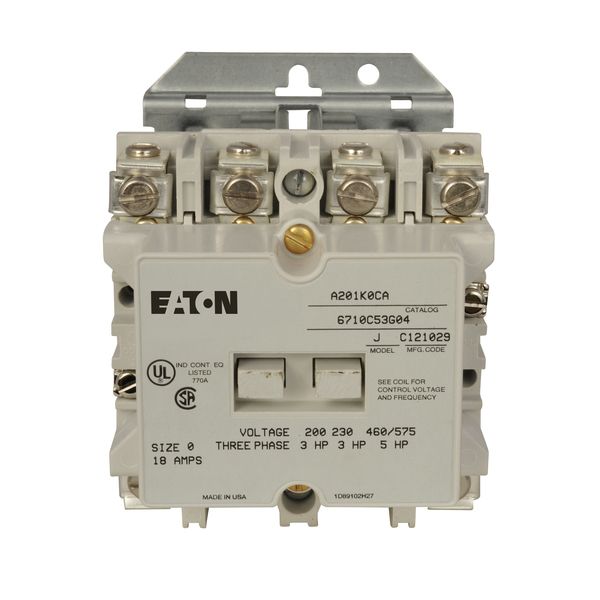 Cutler-Hammer A201K0CA  Reversing Contactor Product Image