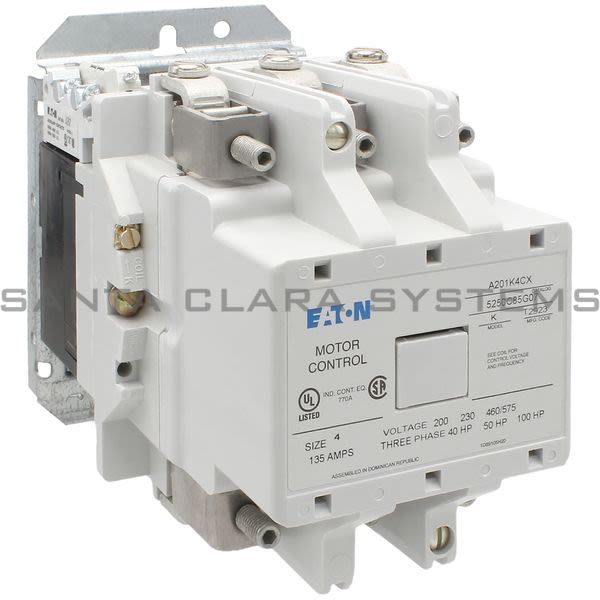 Cutler-Hammer A201K4CX Contactor Product Image