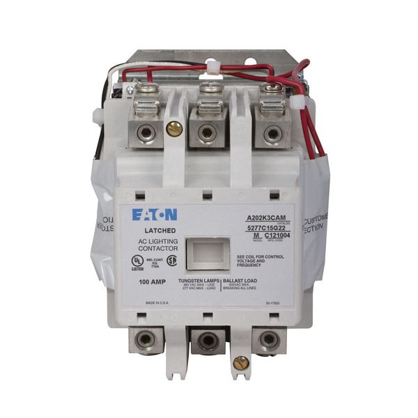 Cutler-Hammer A202K3CAM Lighting Contactor Product Image