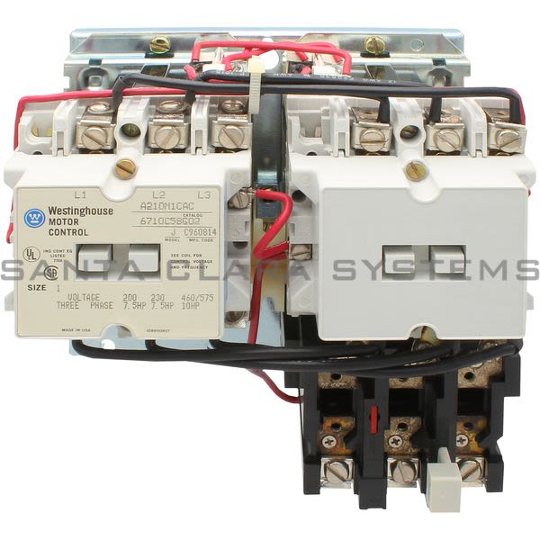 Cutler-Hammer A210M1CAC Reversing Motor Starter 3 Phase Product Image