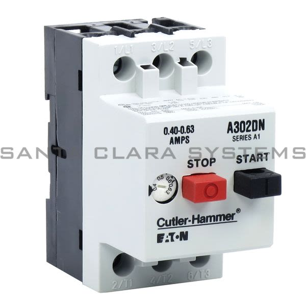 Cutler-Hammer A302DN Starter Motor Protector 3-Pole | Eaton Product Image