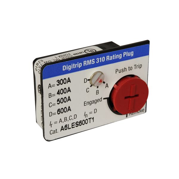 Cutler-Hammer A6LES600T1 Rating Plug Product Image