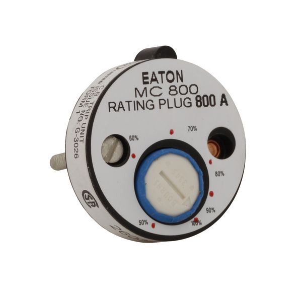 Cutler-Hammer A8MC800 Adjustable Rating Plug for Magnetic Trip 800-AMPS | Eaton Product Image