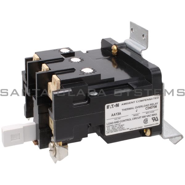 Cutler-Hammer AA13A  Relay Thermal Overload Ambient Compensated 3-Pole | Eaton Product Image