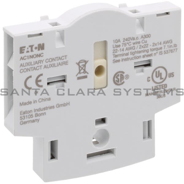 Cutler-Hammer AC1NONC Auxiliary Contact Product Image