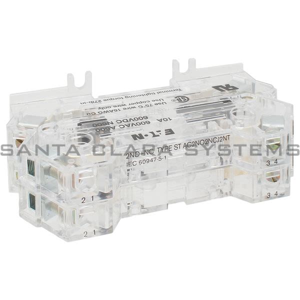 Cutler-Hammer AC2NO2NCJ2NT Auxiliary Contact Product Image