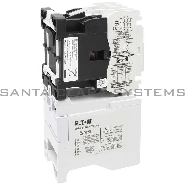 Cutler-Hammer AE16BNS0AC Starter 3-Pole Open Type Size-B | AE16BNSOAC Product Image