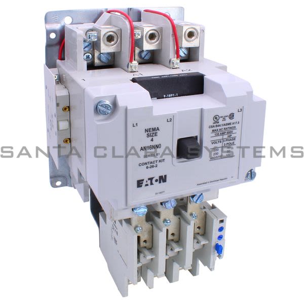 Cutler-Hammer AN16NN0A Starter Size-4 135-AMP 3-Pole | Eaton Product Image