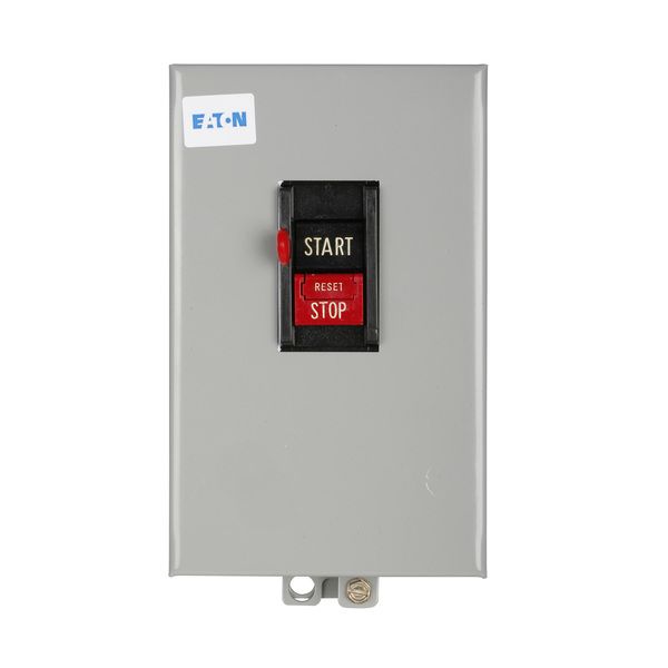 Cutler-Hammer B100S0CA Manual Starter AC Size-0 3-Phase NEMA-1 Enclosure | Eaton Product Image