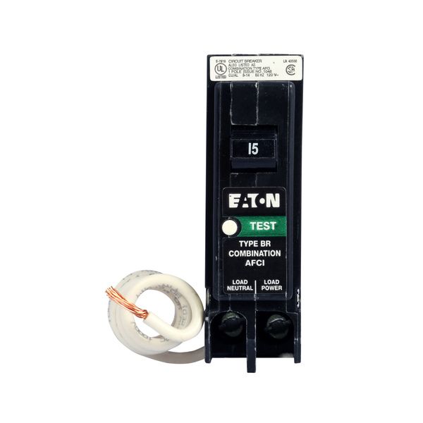 Cutler-Hammer BRCAF115 Circuit Breaker Arc Fault 15-AMP 1-Pole | Eaton Product Image