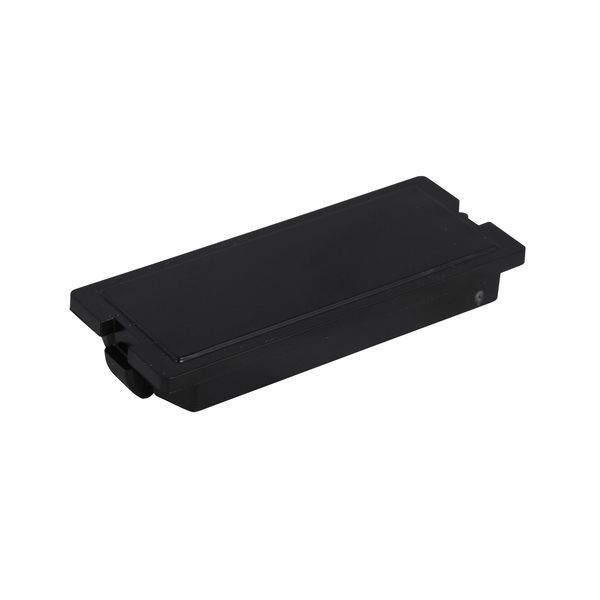 Cutler-Hammer BRFP Filler Plate Black Blank 2.5 Inch | Eaton Product Image
