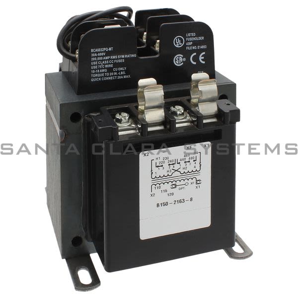 C0150E2AFB CutlerHammer Control Transformer Santa Clara Systems