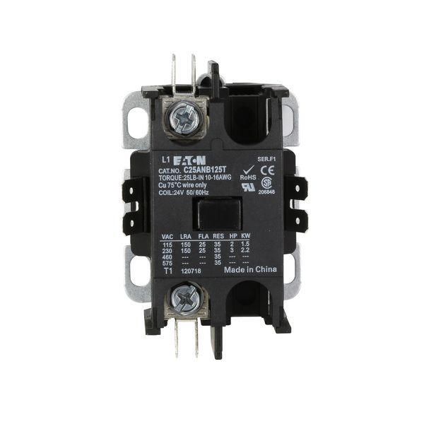 Cutler-Hammer C25ANB125T Definite Purpose Contactor Product Image