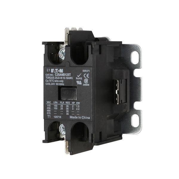 Cutler-Hammer C25ANB125T Definite Purpose Contactor Product Image