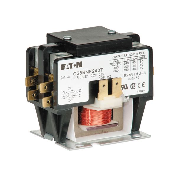 Cutler-Hammer C25BNF240T Contactor Definite Purpose | Eaton | C25-Bnf-240T Product Image