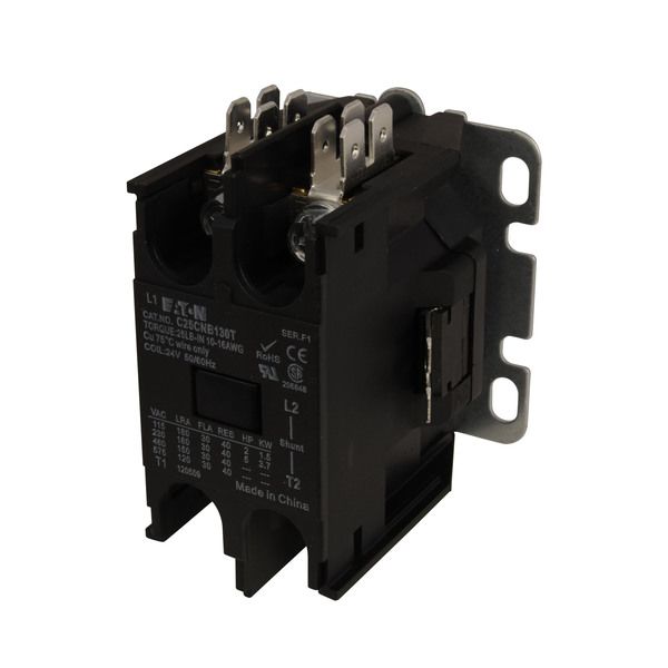 Cutler-Hammer C25CNB130T Definite Purpose Contactor | Eaton Product Image