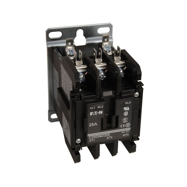 Cutler-Hammer C25DND325A Contactor | 3-Pole 25-AMPS | Eaton Product Image