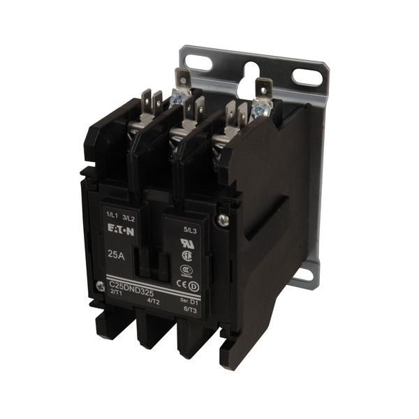 Cutler-Hammer C25DND325A Contactor | 3-Pole 25-AMPS | Eaton Product Image