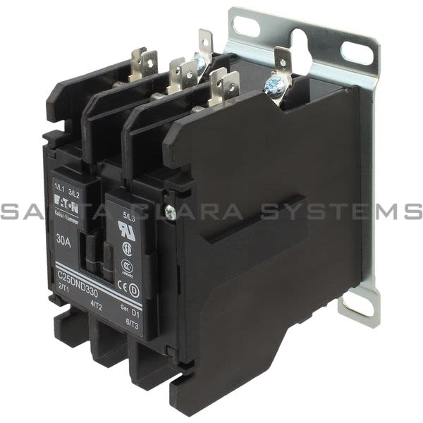 Cutler-Hammer C25DND330A Contactor Definite Purpose 30-AMP 3-Pole | Eaton Product Image
