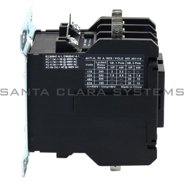 Cutler-Hammer C25DNF340B Definite Purpose Contactor Product Image