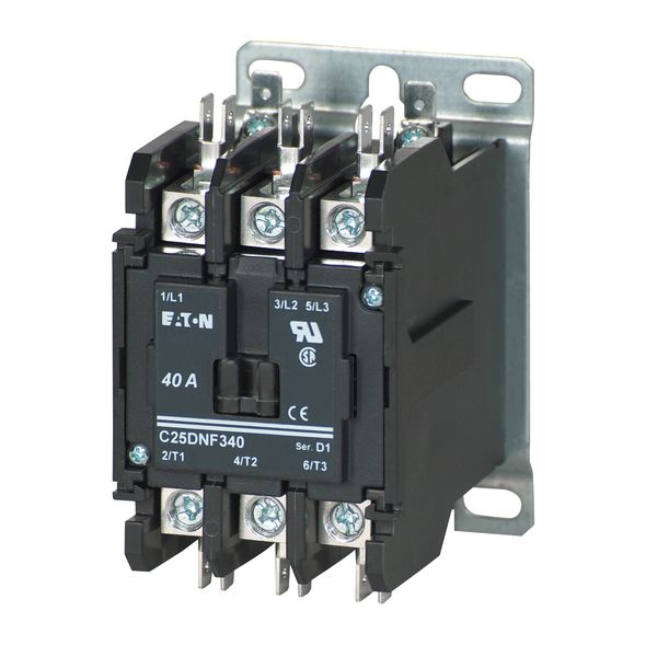 Cutler-Hammer C25DNF340T Definite Purpose Contactor | Eaton C25-DNF340T Product Image
