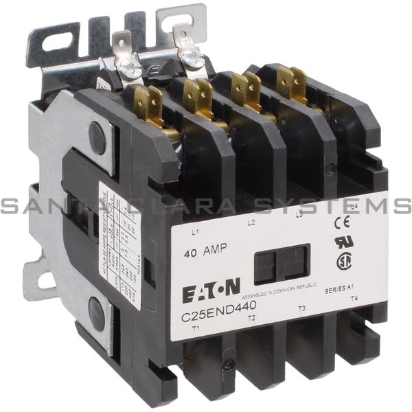 Cutler-Hammer C25END440A Contactor 4-Pole | Eaton Product Image