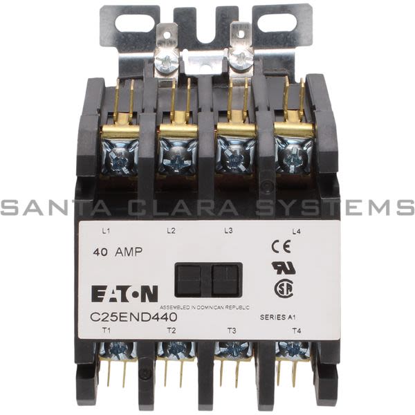 Cutler-Hammer C25END440A Contactor 4-Pole | Eaton Product Image