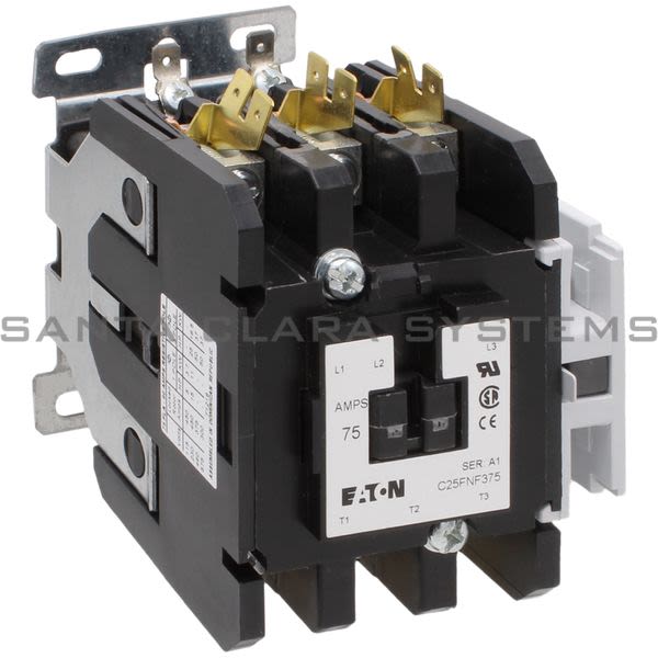Cutler-Hammer C25FNF375AC Contactor Definite Purpose 3-Pole OEN Type | Eaton Product Image