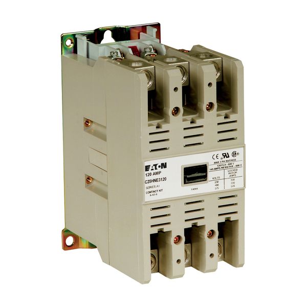 Cutler-Hammer C25HNE3120A Contactor 120-AMP 3-Pole | Eaton Product Image