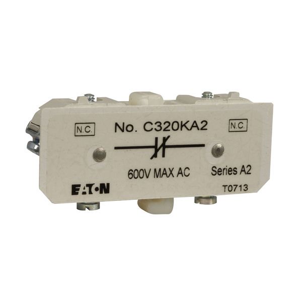 Cutler-Hammer C320KA2 Contact Block | C320-KA2 Product Image