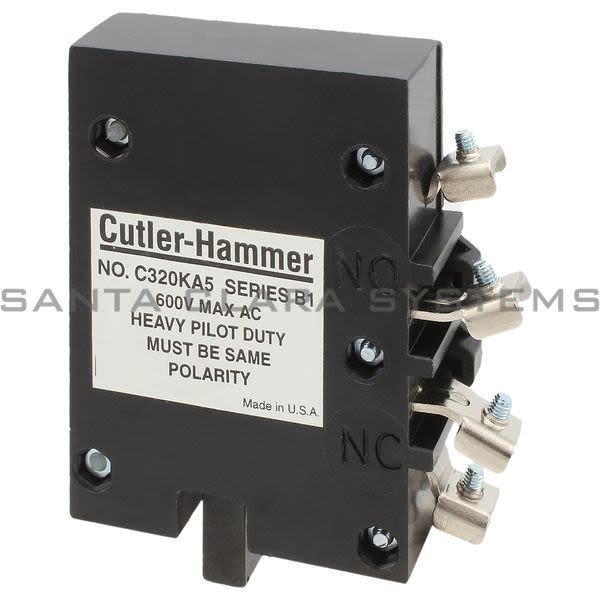 Cutler-Hammer C320KA5 Auxiliary Contact Product Image
