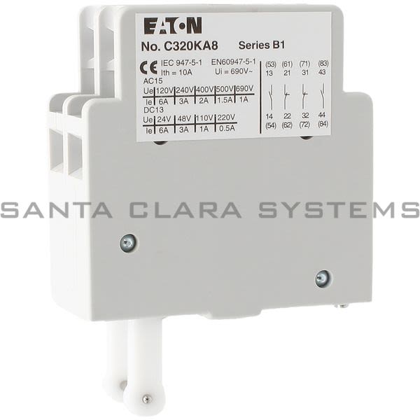 Cutler-Hammer C320KA8 Auxiliary Contact Product Image