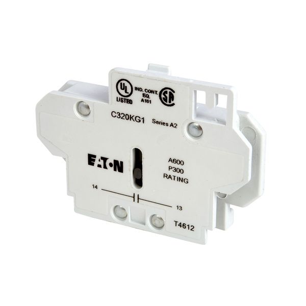 Cutler-Hammer C320KG1 Auxiliary Contact | C320-KG1 | Eaton Product Image