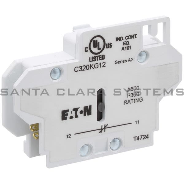 Cutler-Hammer C320KG12 Auxiliary Contact Product Image