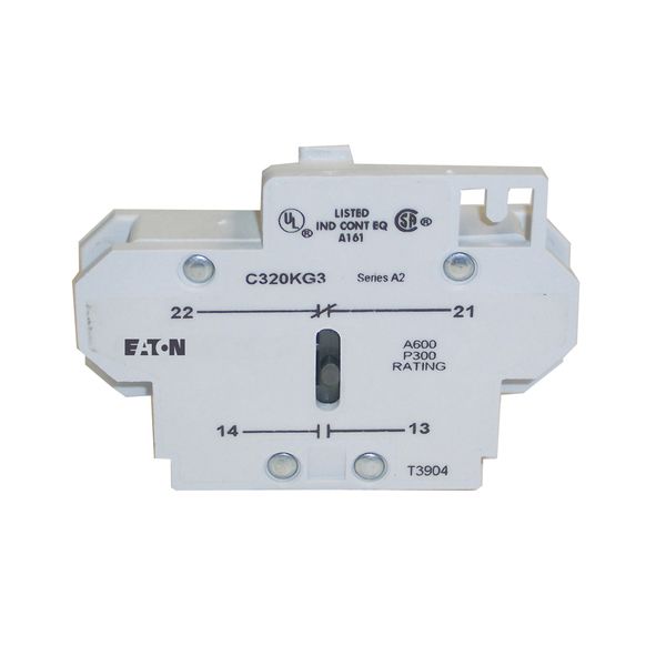 Cutler-Hammer C320KG3 Side Adder Aux. Contacts | C320-KG3 Product Image