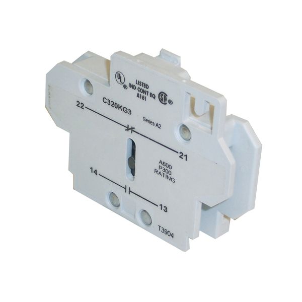 Cutler-Hammer C320KG3 Side Adder Aux. Contacts | C320-KG3 Product Image
