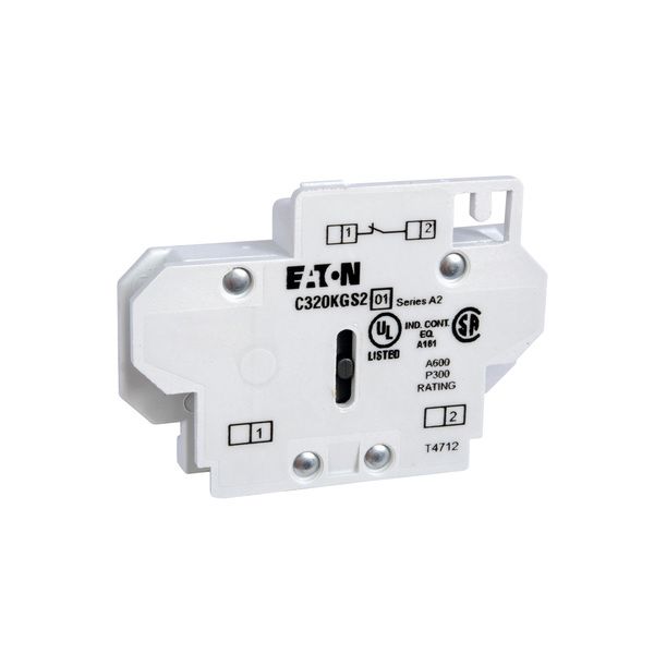 Cutler-Hammer C320KGS2 Auxiliary Contact Product Image