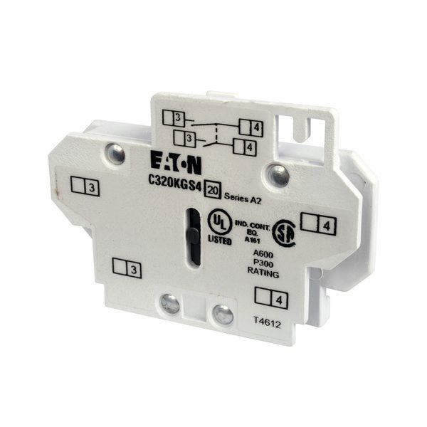 Cutler-Hammer C320KGS4 Auxiliary Contact Product Image