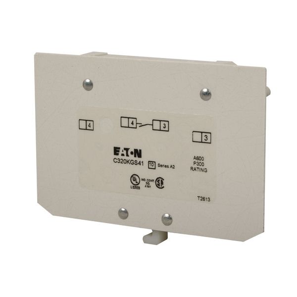 Cutler-Hammer C320KGS41 Auxiliary Contact Product Image