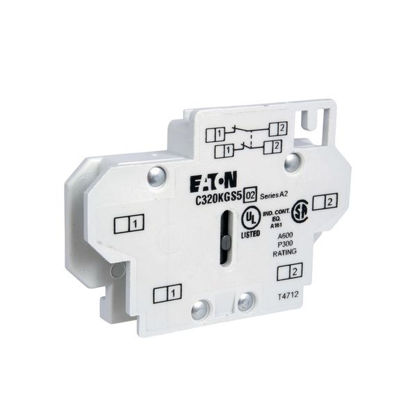 Cutler-Hammer C320KGS5 Auxiliary Contact Product Image
