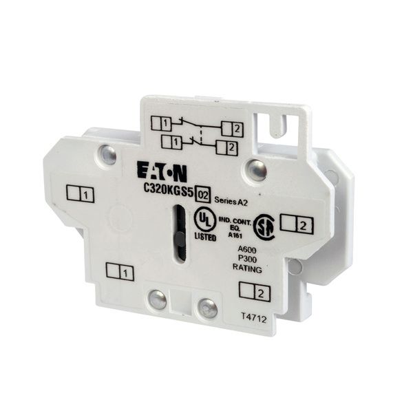 Cutler-Hammer C320KGS5 Auxiliary Contact Product Image