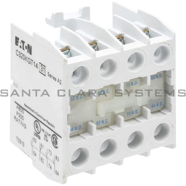 Cutler-Hammer C320KGT14 Auxiliary Contact Product Image