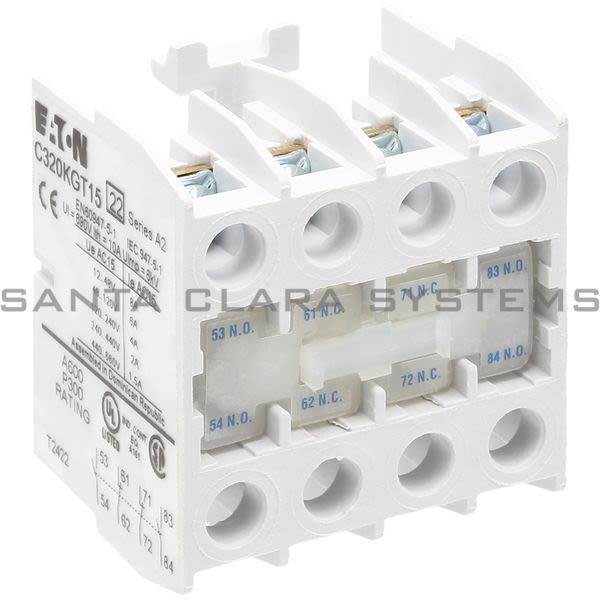 Cutler-Hammer C320KGT15 Auxiliary Contact Product Image