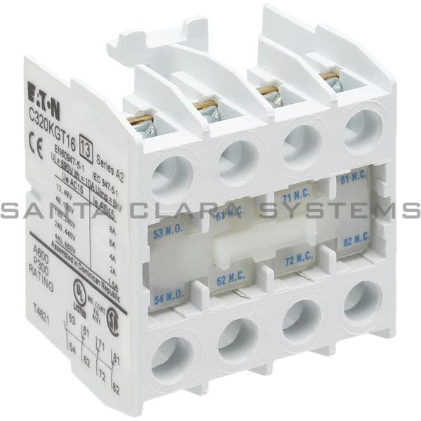 Cutler-Hammer C320KGT16 Auxiliary Contact Product Image