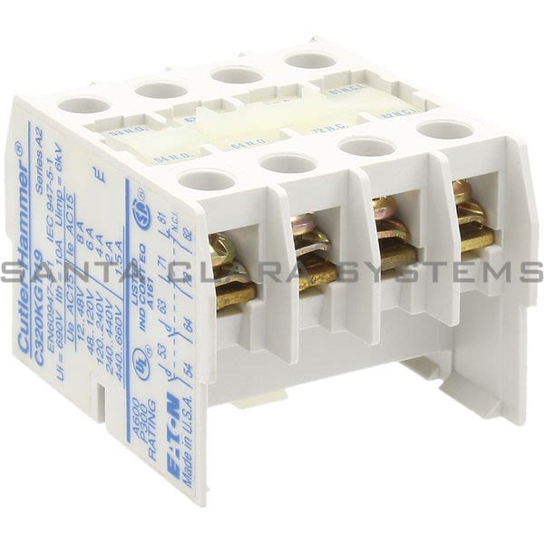 Cutler-Hammer C320KGT19 Auxiliary Contact Product Image